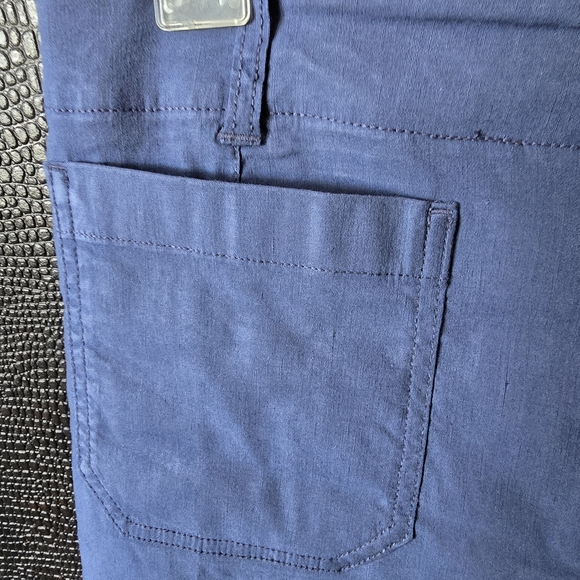 Anthropologie Royal Blue Flare Pants - Picture 4 of 13